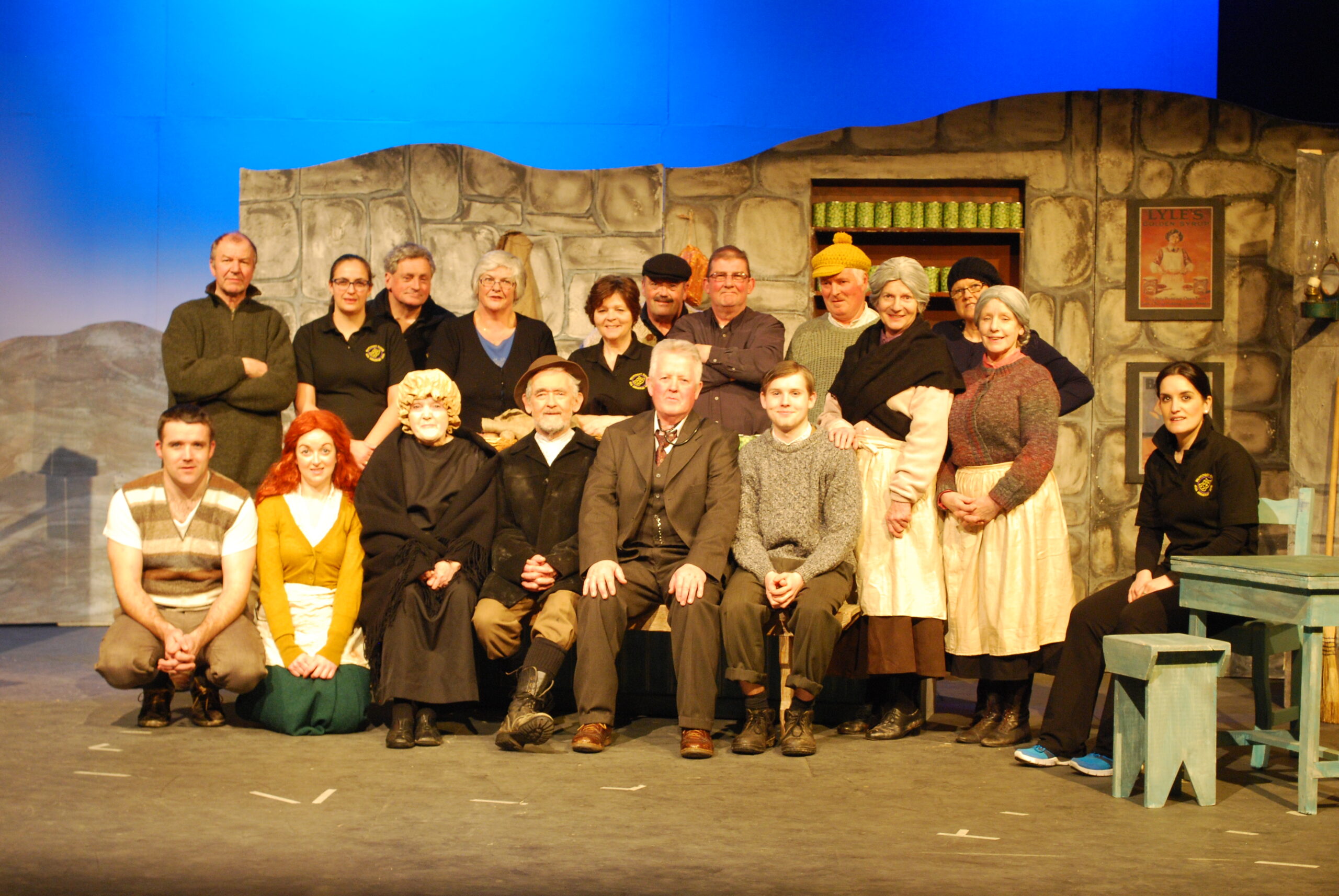 Wed 24th Feb 2016-Cast & Crew of Ballycogley Players "The Cripple of Inishmaan"