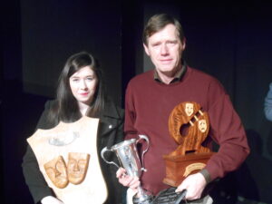 Festival 2014 Emily Aherne & Jack Aherne, Brideview Drama Group, Co. Waterford who came Third in the Open Section