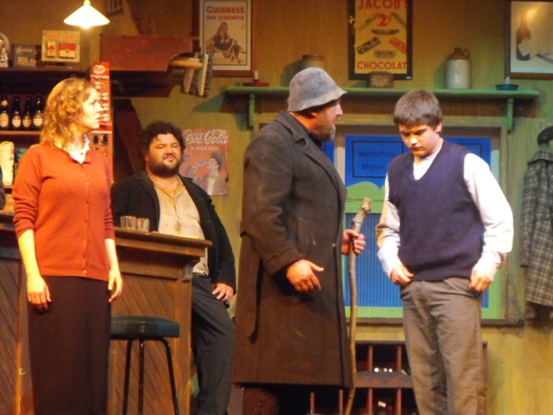 "The Field" - Kilmuckridge Drama Group 2011 Marie Butler as Maimie Flanagan, Bob Butler as Tadhg McCabe, Richard Devereux as Bull McCabe & Darren Gibson as Leamy Flanagan